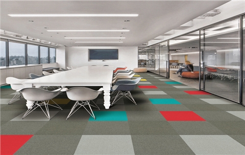 长江系列方块地毯/办公室地毯/会议室地毯