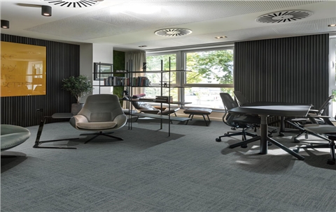 办公室地毯--高低圈方块毯--蝶影