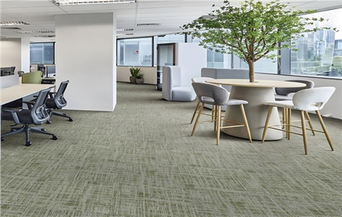 办公室地毯--高低圈方块毯--蝶影