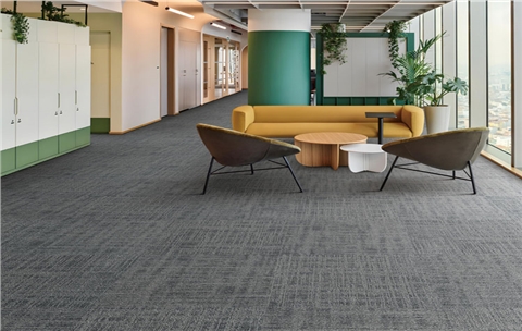 办公室地毯--高低圈方块毯--蝶影