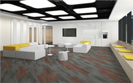 办公室地毯--高低圈方块毯--古筝