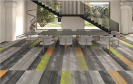 办公室地毯--高低圈方块毯--摇影