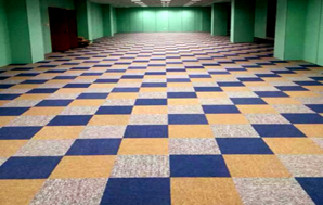 钻石地毯--热烈庆祝沭阳县中医院地面装修工程顺利完工！