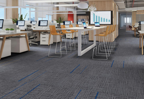 曲水-方块地毯/办公室地毯/会议室地毯
