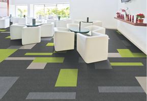 办公室地毯--纯色方块毯安纳西
