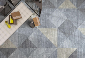 办公室地毯--尼龙圈绒方块毯--超然