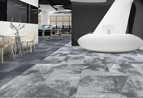 办公室地毯--尼龙圈绒方块毯--棱镜